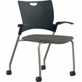 9To5 Seating CHAIR, STCK, FBRC, 25in, GY/SR NTF1315A12SFDO